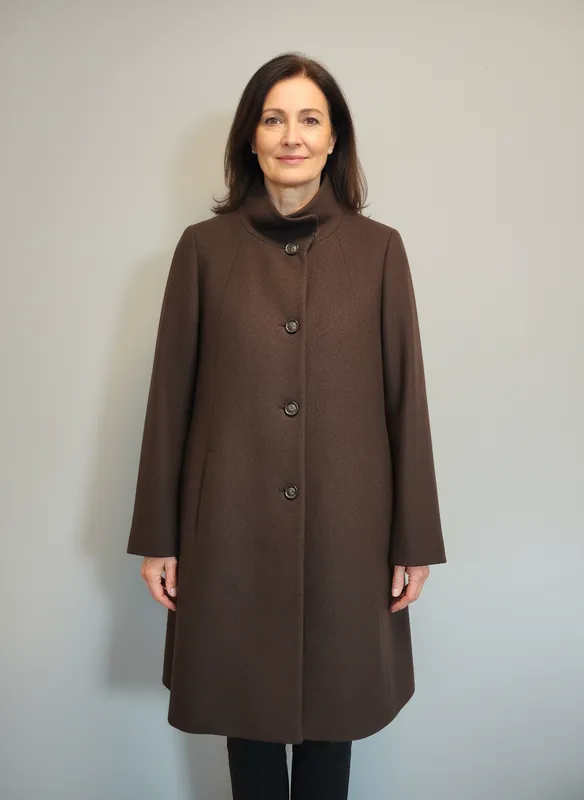 Ullkappa Sara - Dk Brown