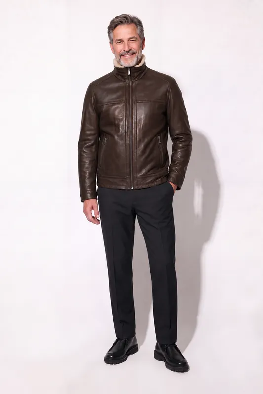 Lance Jacket - Dk Brown