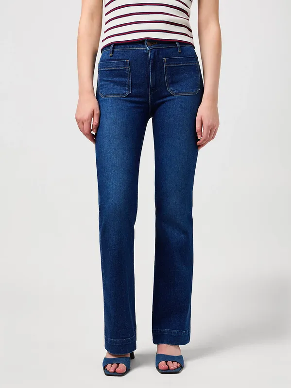 Wranglerjeans Flare Jean - Dark Wash