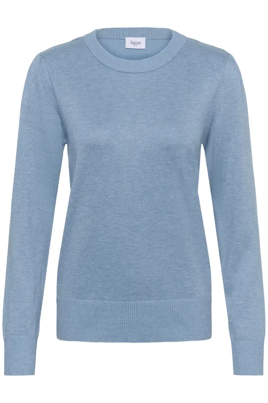 Milasz Pullover - Blue Shadow Melange