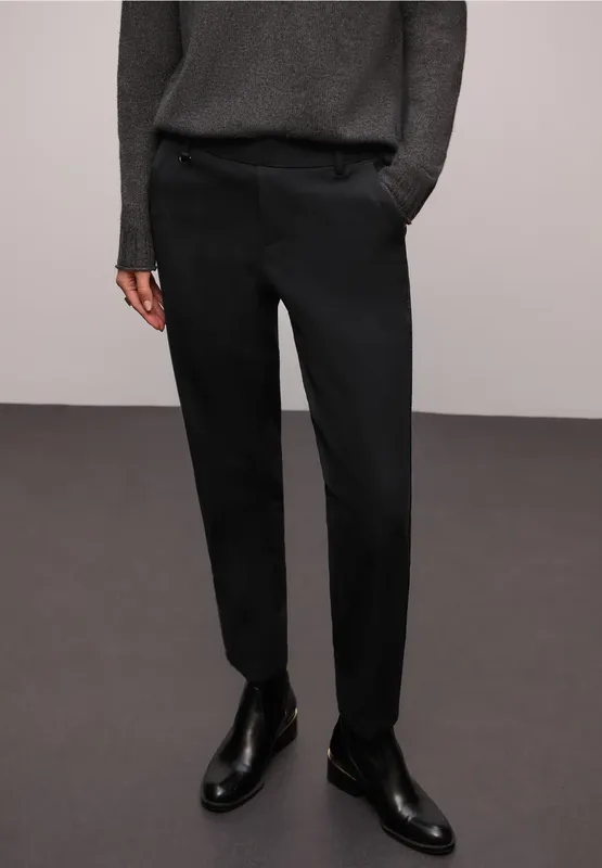 Chinos Mw_solid Punto - Black                         