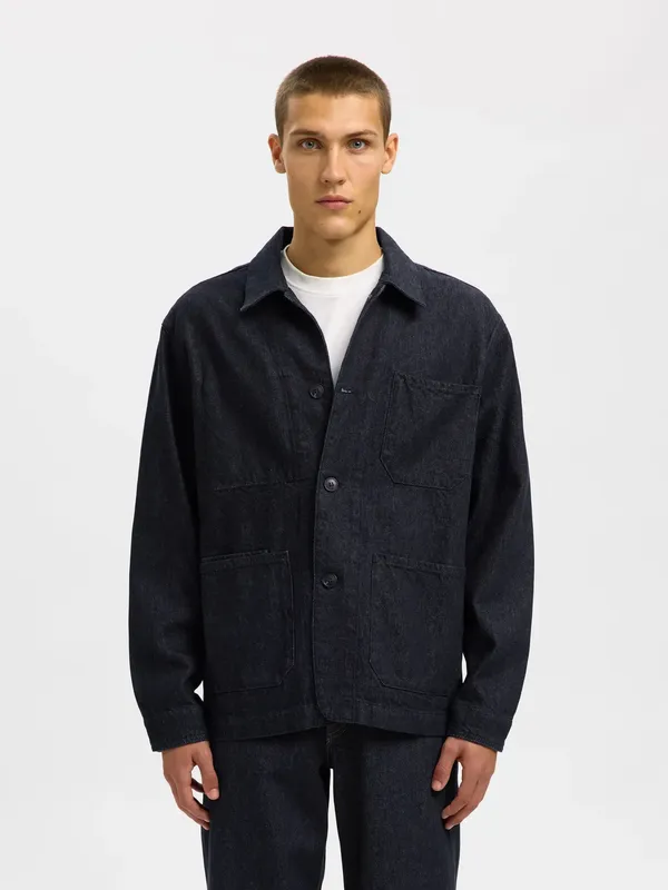 Denim Jacka - Dark Blue Denim