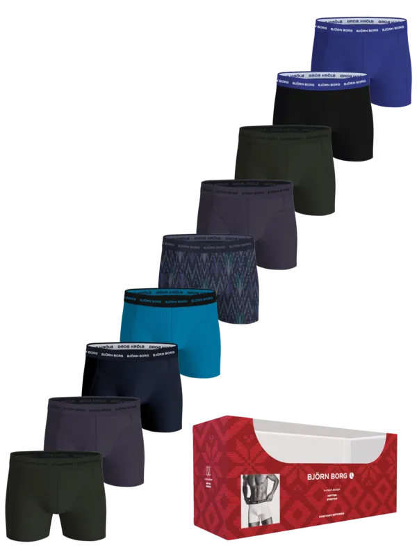 Cotton Stretch Boxer 9-pack - Multipack 1