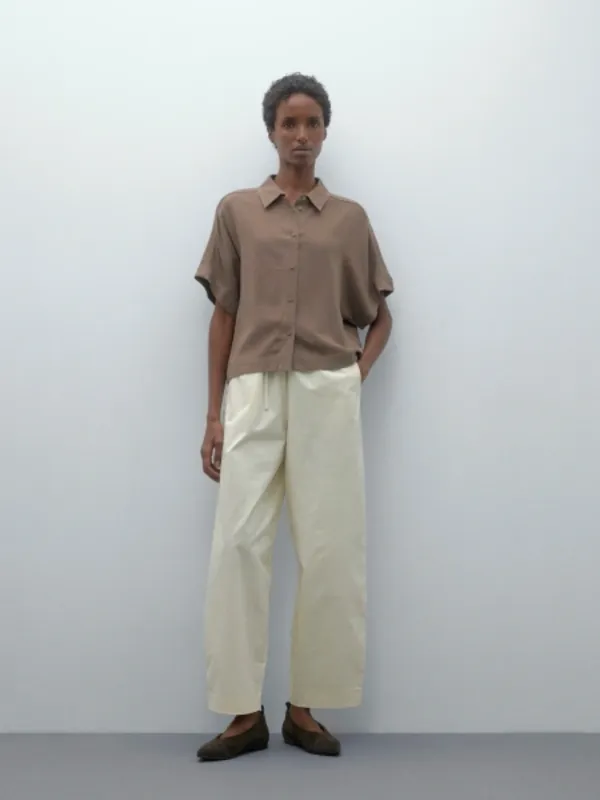 Cropped Sun Shirt - Chocolate Chip