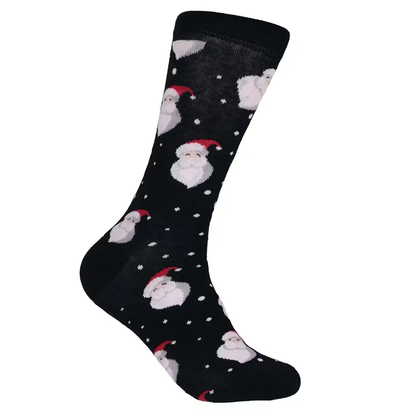 Julstrumpor i bomull - Jultomte