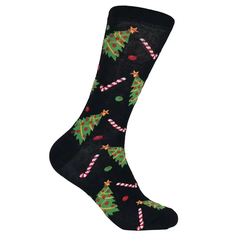 Julstrumpor i bomull - Julgran