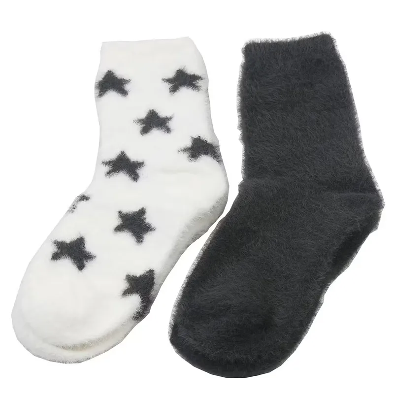 Strumpa Cozy - Grey/White