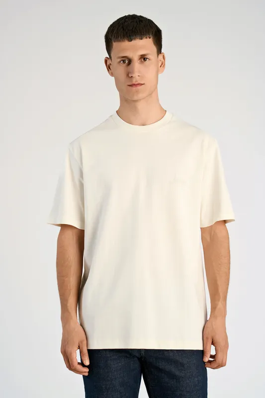 Oversized Signature Tee - White