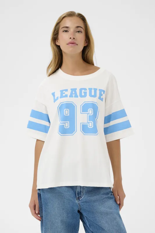 T-shirt Hally - Chalk