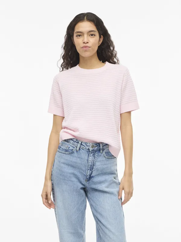 Lollo Knit Top - Cherry Blossom