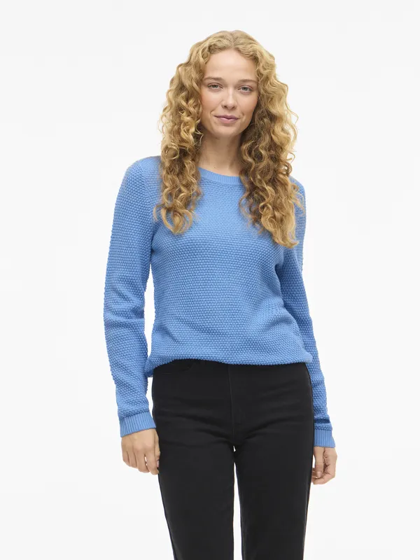 Tröja Vidalo O-neck L/S Knit - All Aboard