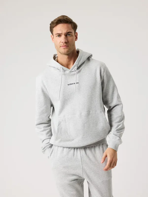 Hoodie Classic Borg - Ultra Light Grey Melange