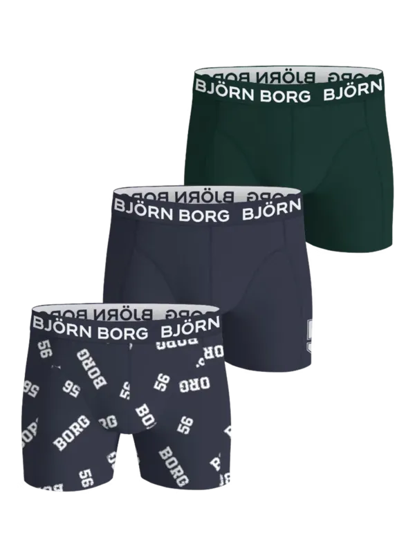 Cotton Stretch 56 Boxer 3-pack - Multipack 1