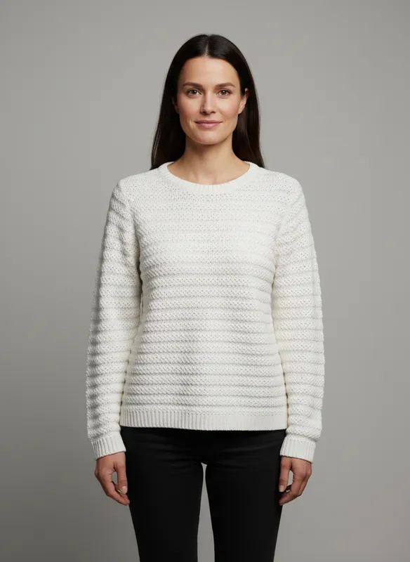 Knit Jumper -  Creme 