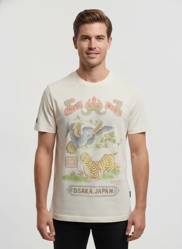 Tokyo Relaxed T-Shirt - Cream