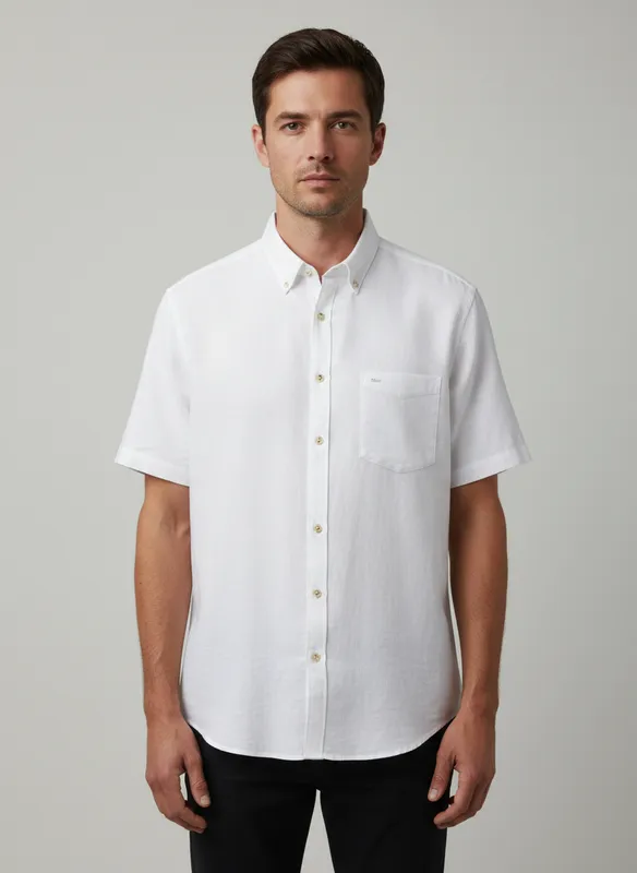 Murrey Skjorta Kort Ärm - White