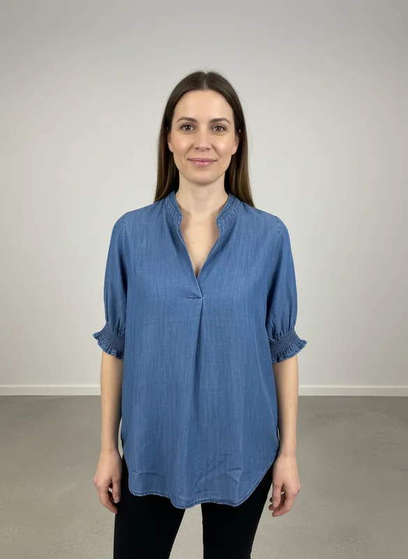 Cappuccini Blouse -  Blue 