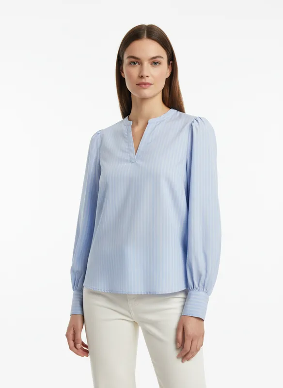 KAjada Blouse - Nantucket Breeze Stripe