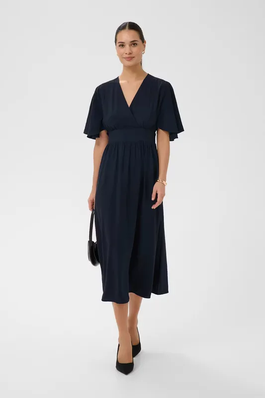 Sirena Long Dress - Midnight Marine