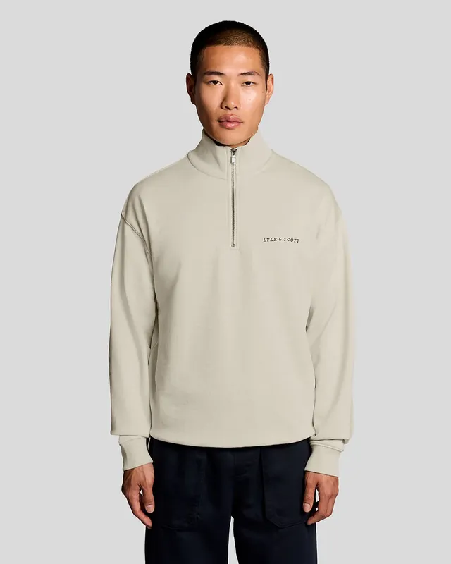 Sweatshirt Half Zip - Ice Cream
