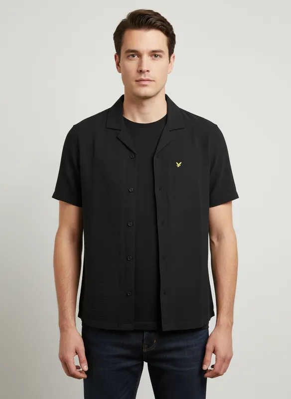 Resort Shirt - Jet Black