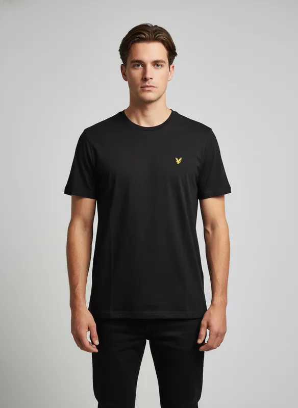 T-shirt Fine Slub - Jet Black