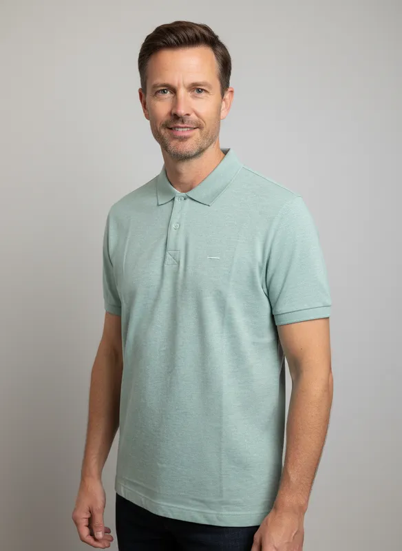 Piké Herr - Worn Green Melange