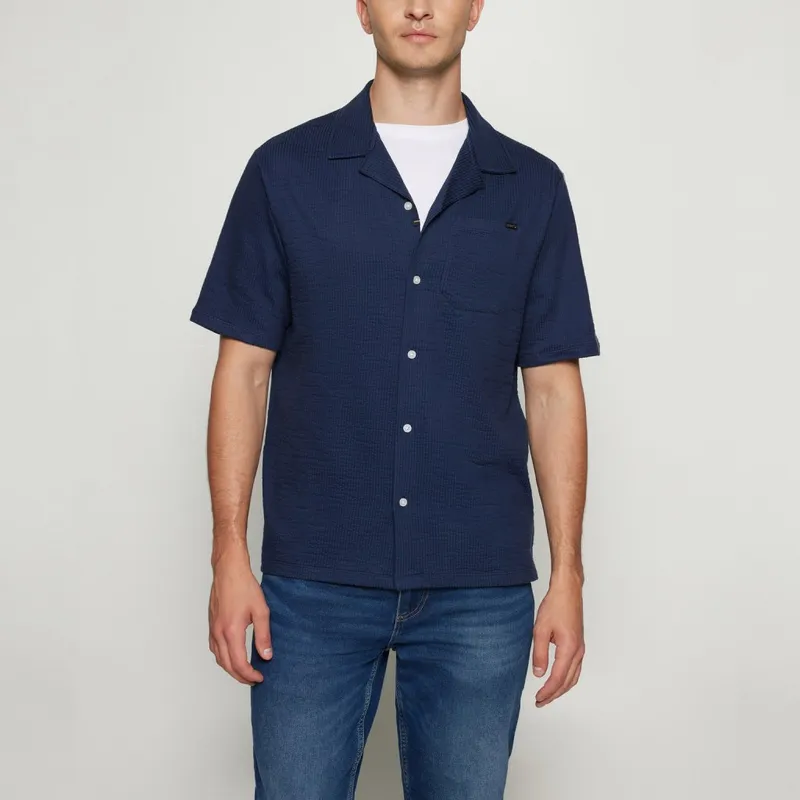 EifelSi Shirt  - Blue Captain