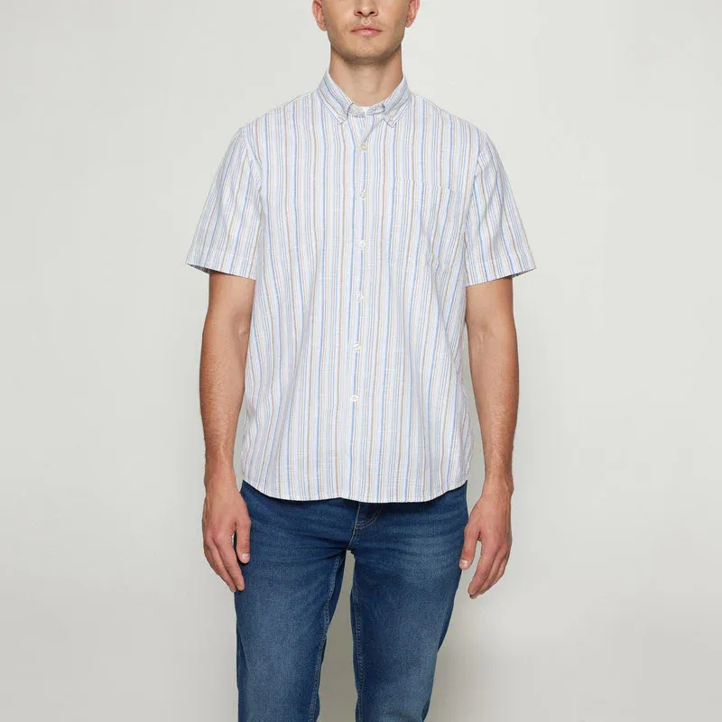 Giosi Slub Stripe - Warm Beige