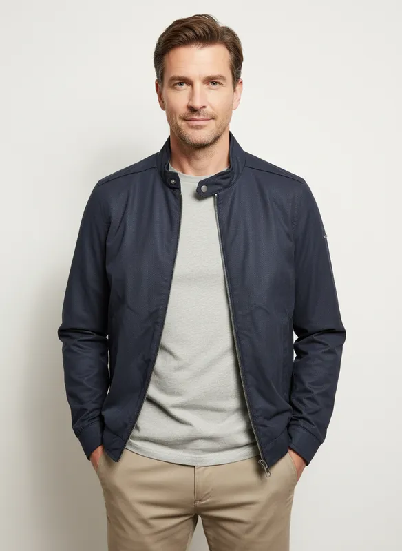 Jacka Alcantara - Marinblå