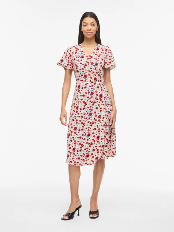 Vilovie Midi Dress - Birch 