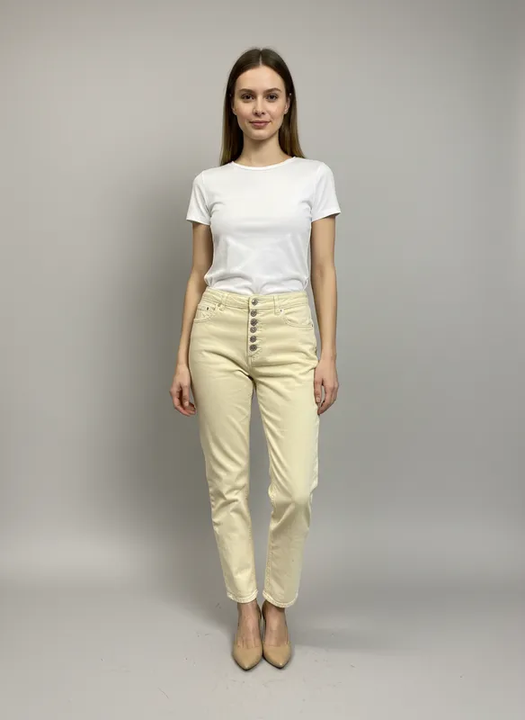 Place De Jour Byxa - Yellow