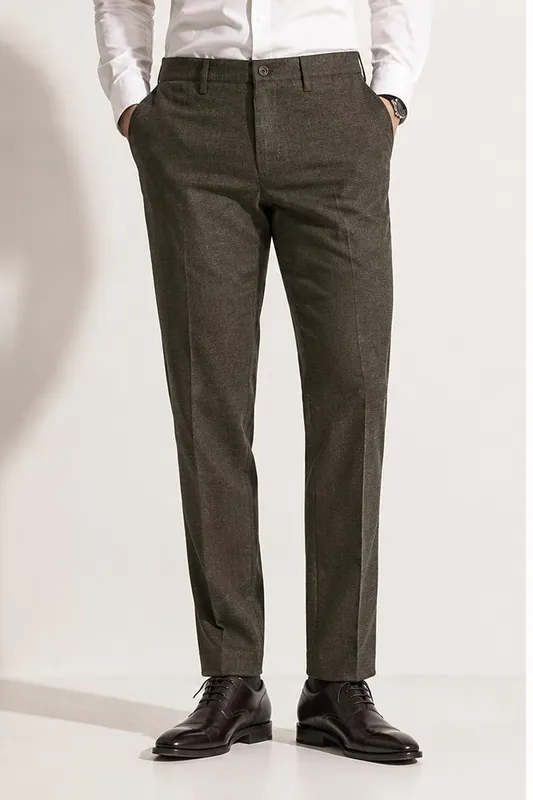 Linen Trousers  - Green