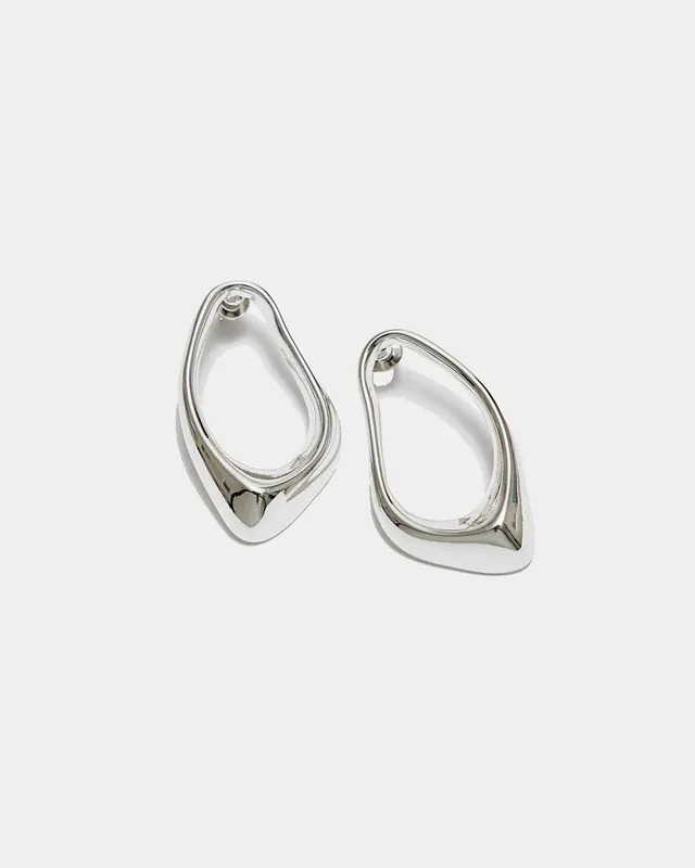 Cia Earrings - Silver