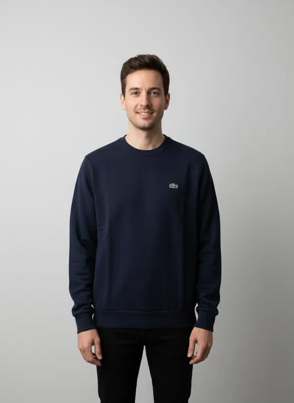 Stickad Tröja - Navy