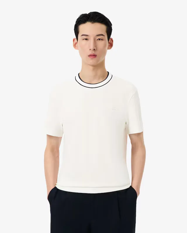 T-SHIRT LACOSTE - White