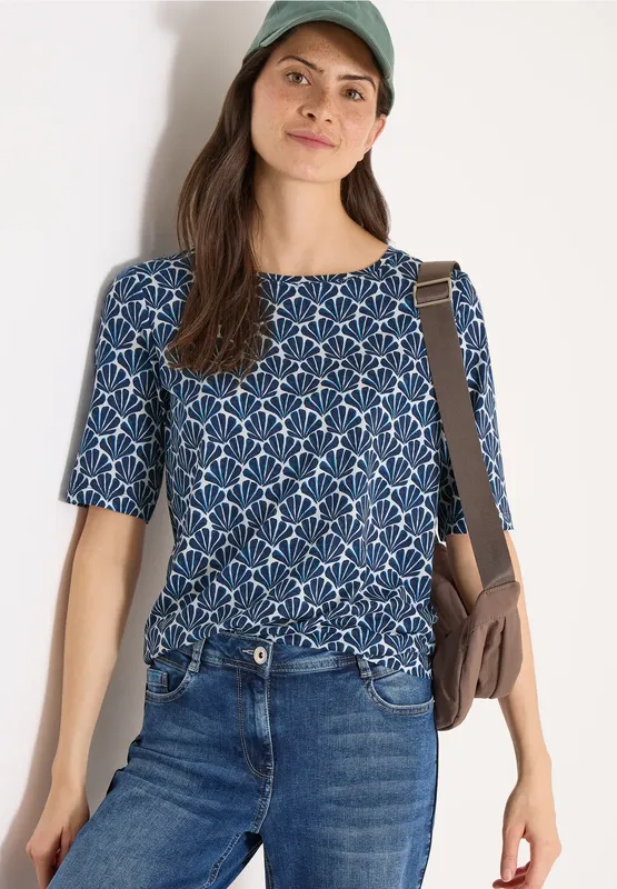 Boatneck T-Shirt - Universal Blue                