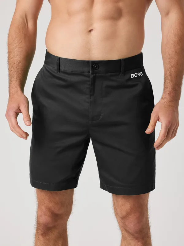Golf Chinos Shorts - Black Beauty