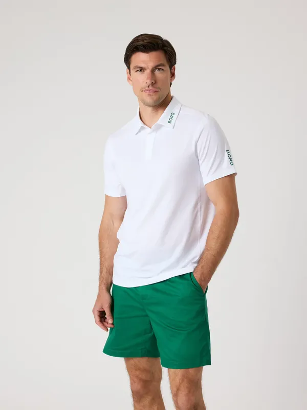 Golf Polo Shirt - Brilliant White