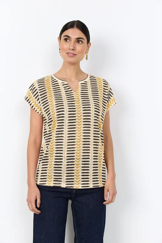 Sc-aretha T-Shirt - Honey Combi