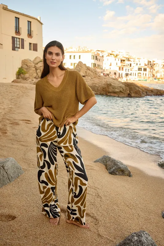 Sc-Feldi Pants - Butternut Combi