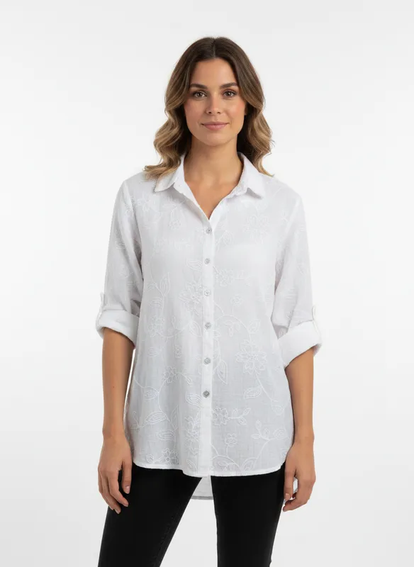 Kelly Blouse - White