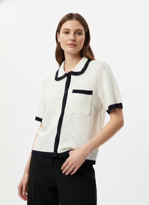 Kabrianna Knit Cardigan  - Chalk