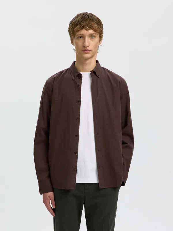 Regcole Jay Melange Shirt - Delicioso Melange