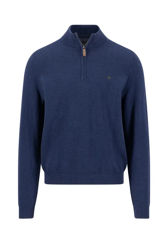 Zip Troyer Winter Air - Ink Blue