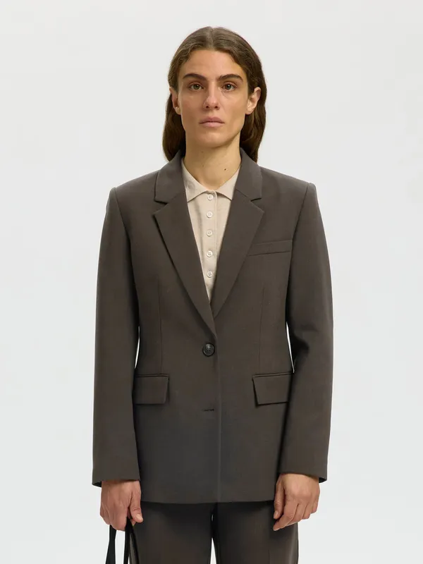 Rita Classic Blazer - Delicioso Melange