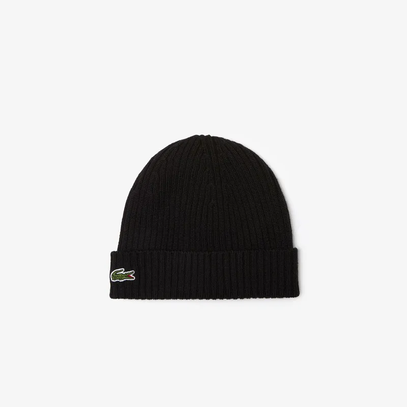 Knitted Caps Unisex - Black