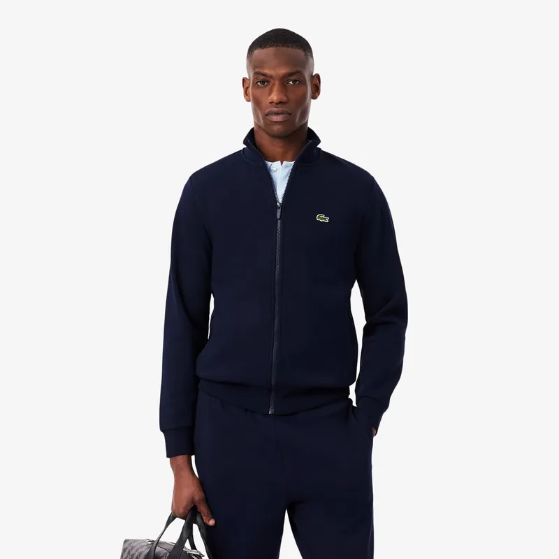 Zipped Sweatshirt - Navy