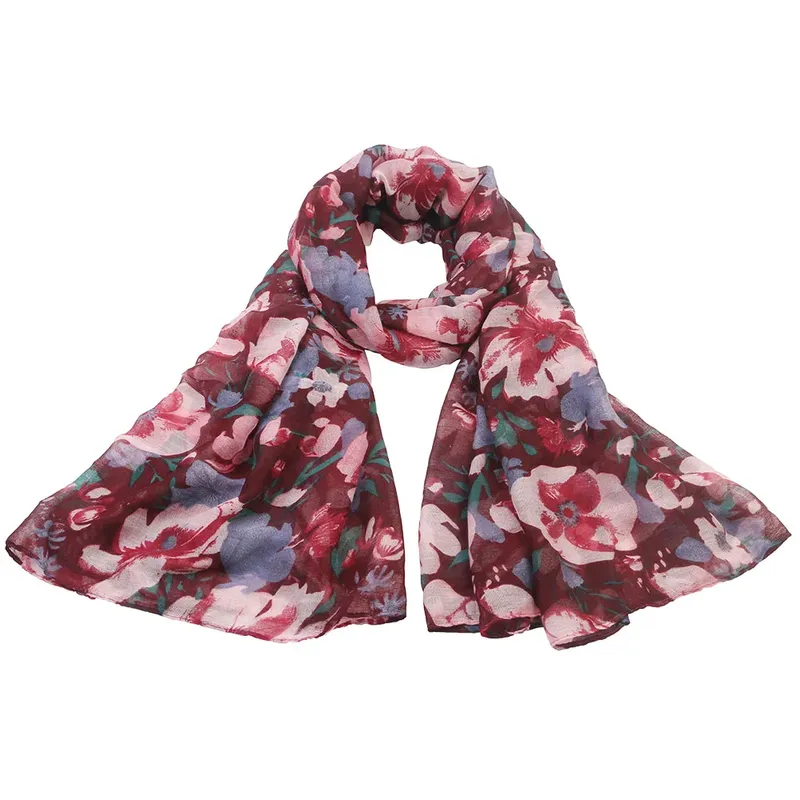 Scarf Gerd - Vinröd