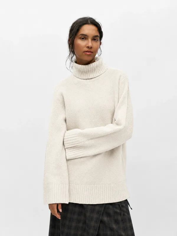 Mali Knit Pullover  - Birch Melange